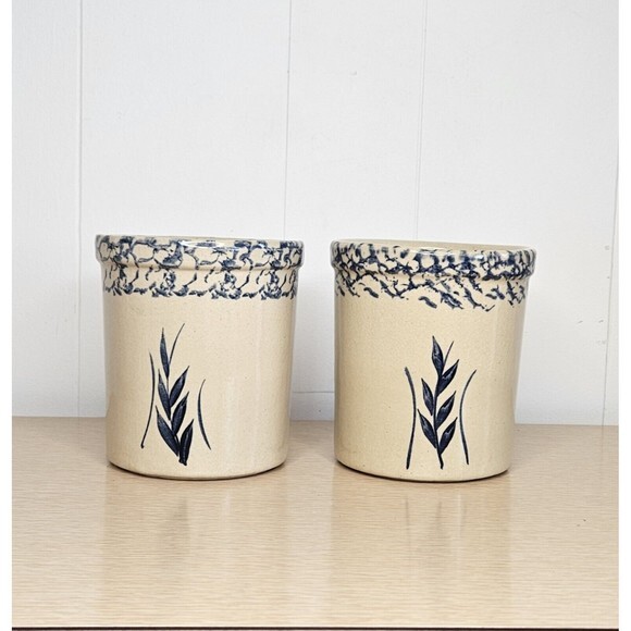 Cottagecore crocks Robinson Ransbottom Pottery Stoneware - Picture 2 of 9